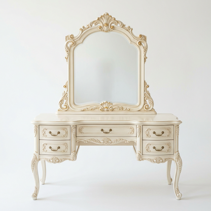French Vintage Vanity Table