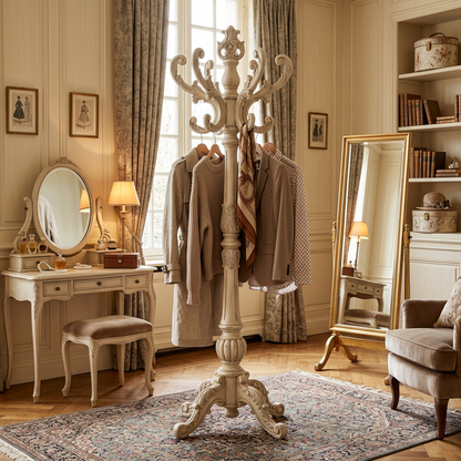 French Vintage Coat Rack