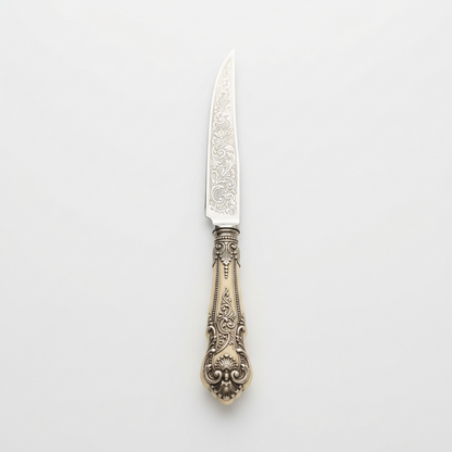 Vintage Ornate Paring Knife