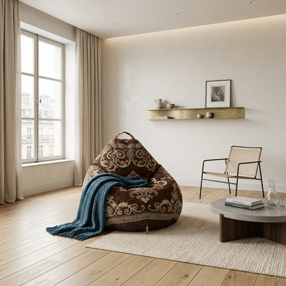Bohemian Paisley Bean Bag Chair